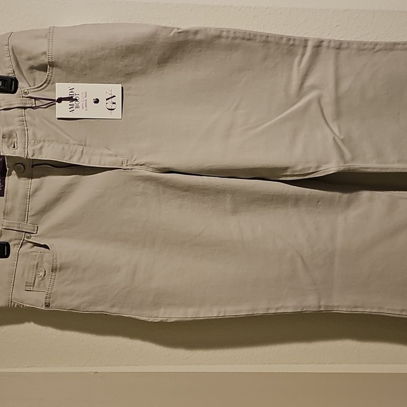 Women Beige Jeans - Picture 1 of 16